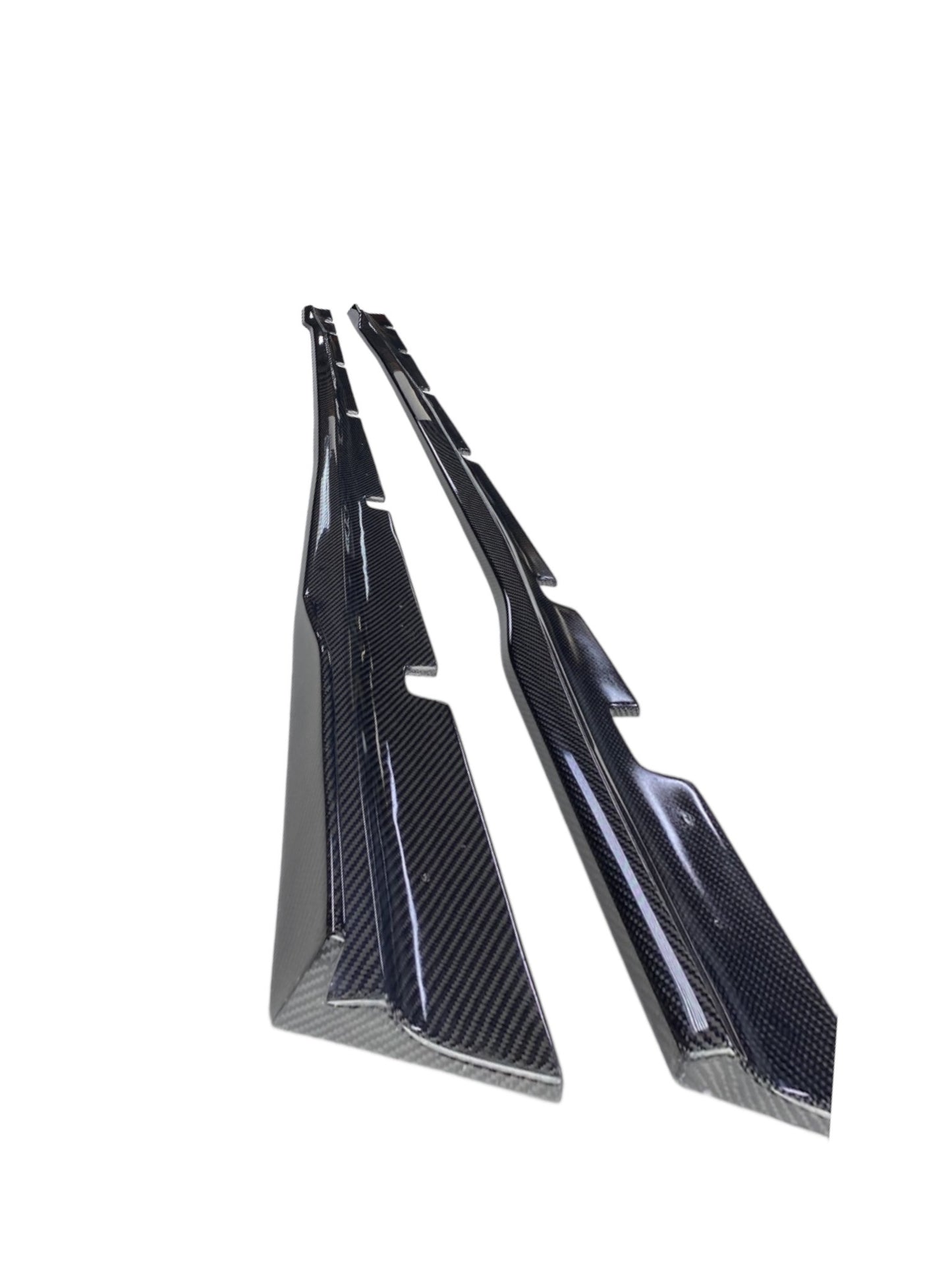 Carbon Fiber Side Skirts - 2021-2023 Dodge Charger Wide Body