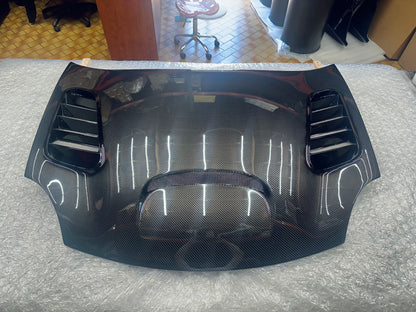 2003-2005 Dodge Neon SRT-4 - Carbon Fiber Viper Ram Air Induction Hood