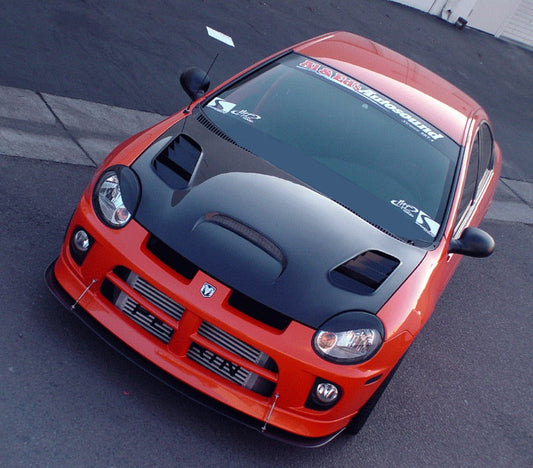 2003-2005 Dodge Neon SRT-4 - Carbon Fiber Viper Ram Air Induction Hood