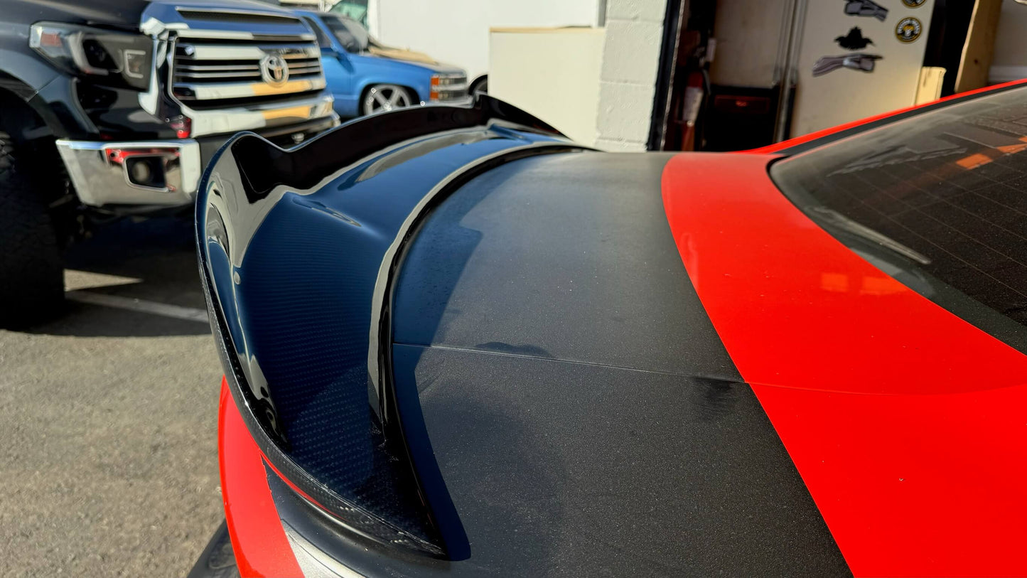 Carbon Fiber Spoiler - 2015-2023 Dodge Charger Wide Body and Slim Body