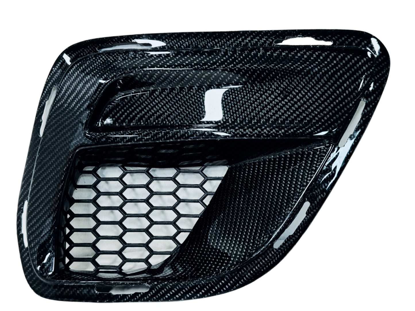 Carbon Fiber Front Bumper Fog Light Covers - 2020-2023 Dodge Charger