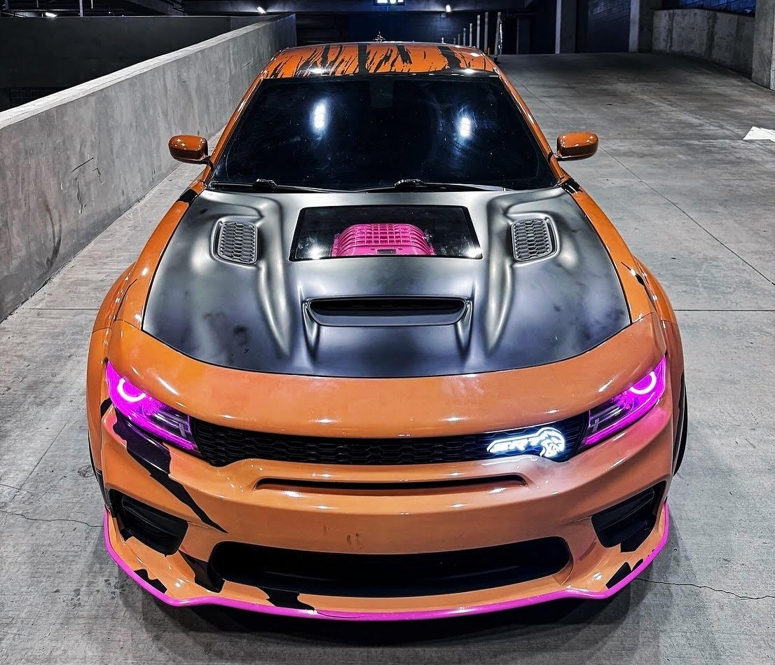 Carbon Fiber Hood - 2015-2023 Dodge Charger Wide Body and Slim Body