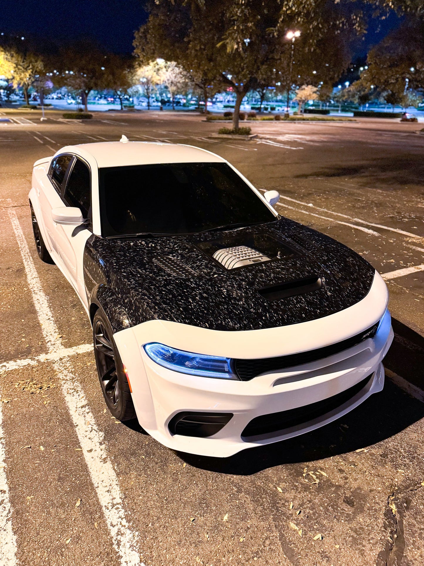 Carbon Fiber Hood - 2015-2023 Dodge Charger Wide Body and Slim Body