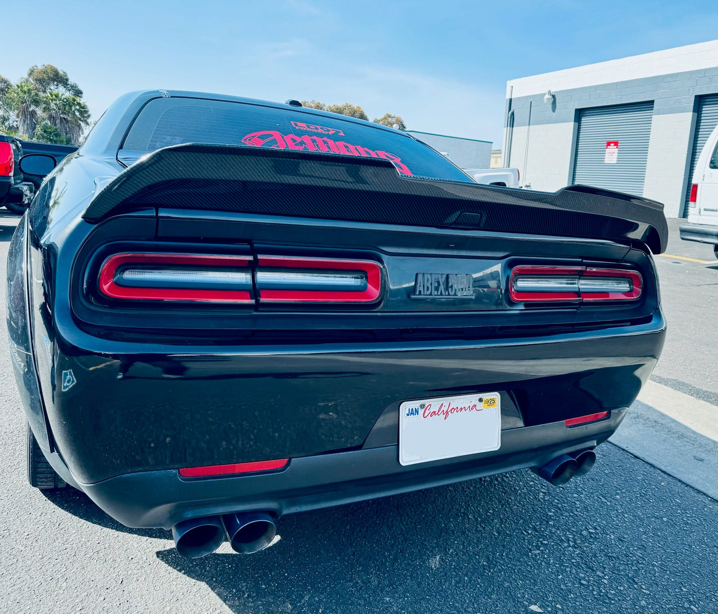 Carbon Fiber Spoiler - 2015-2023 Dodge Challenger