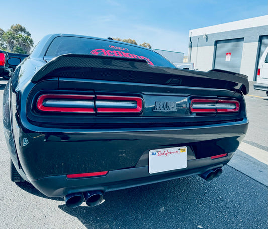 Carbon Fiber Spoiler - 2015-2023 Dodge Challenger
