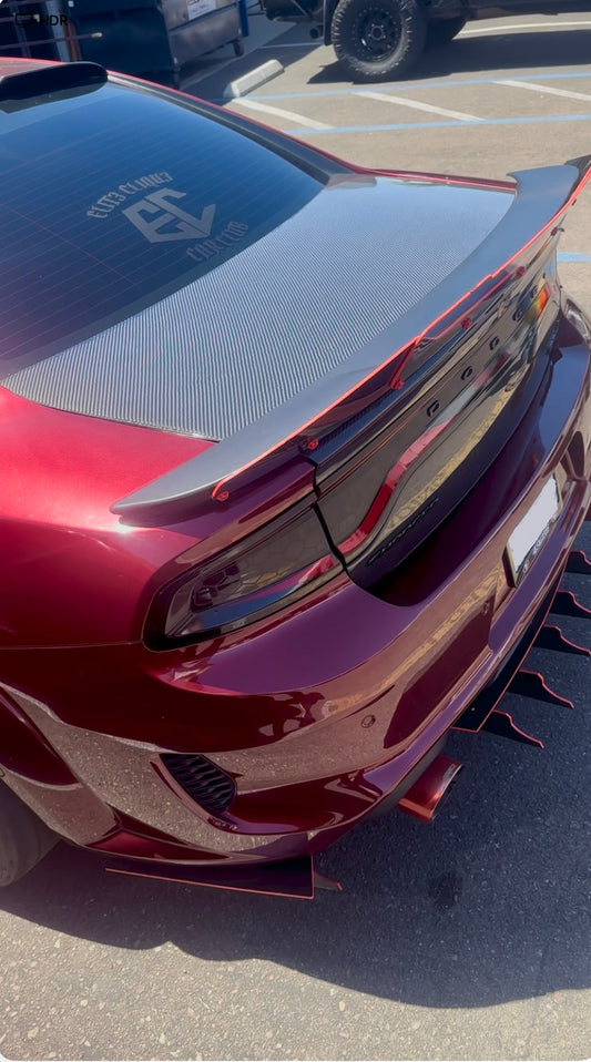 Carbon Fiber Trunk - 2015-2023 Dodge Charger Wide Body and Slim Body