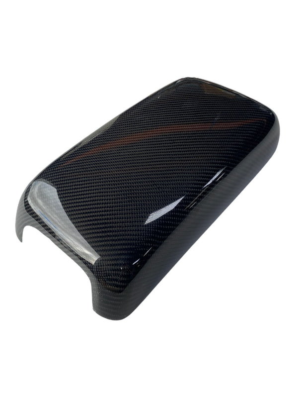 Carbon Fiber Center Console Cover for 2021-2023 Dodge Charger Wide Body / 2011-2021 Dodge Charger Slim Body / 2015-2022 Chrysler 300
