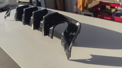 Carbon Fiber Rear Diffuser - 2021-2023 Dodge Charger Wide Body